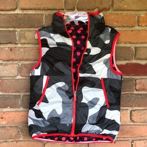 Nike puffer vest reversible